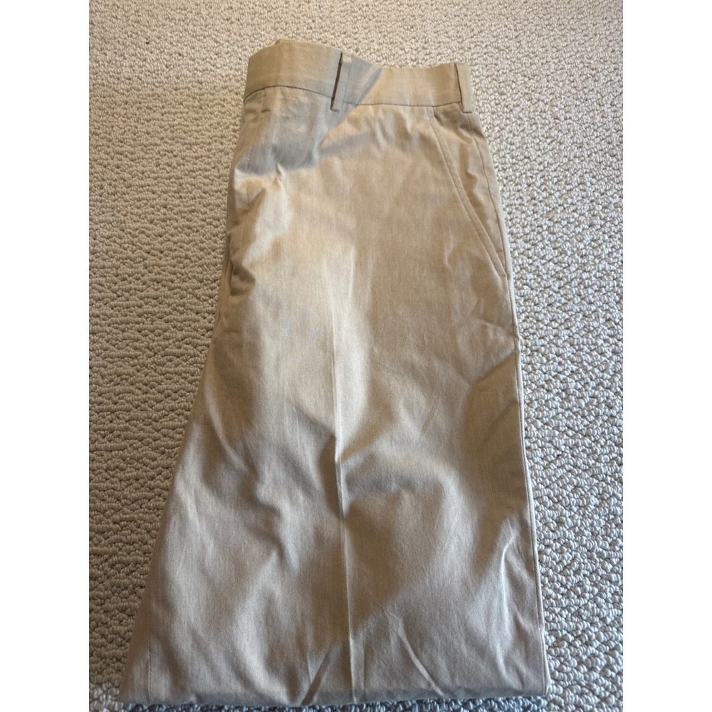 Brooks Brothers 346 Fitzgerald Fit Khaki Chino Pants Mens 38x32 Tan Flat Front
